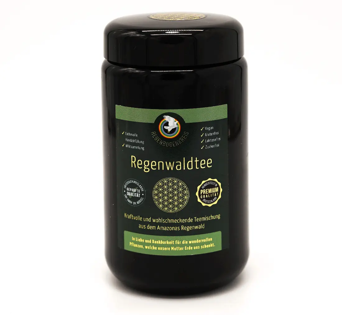 Regenwaldtee nachhaltige Ernte Image