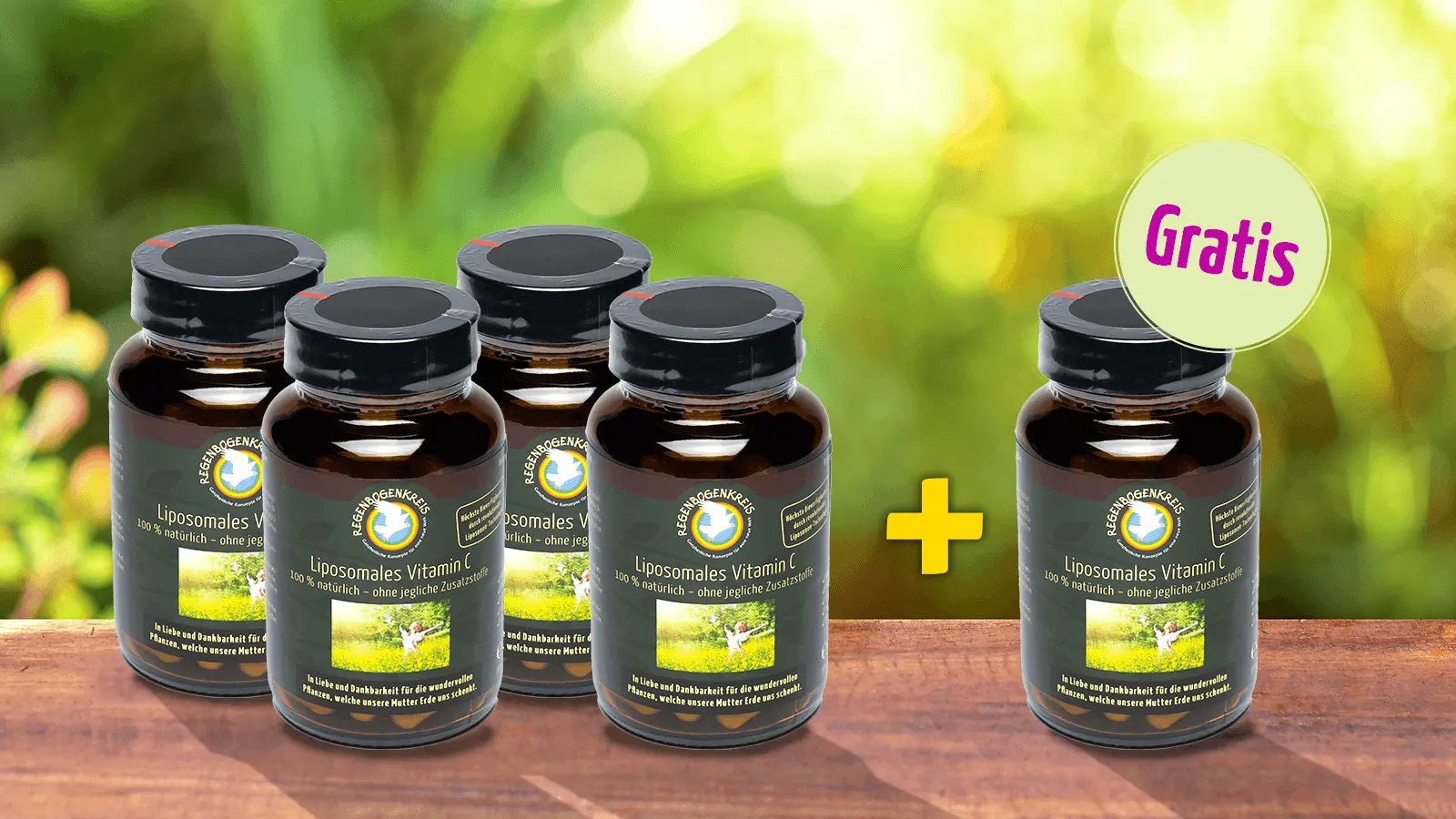 Liposomales Vitamin C - Vorteilspaket 4 + 1 Image