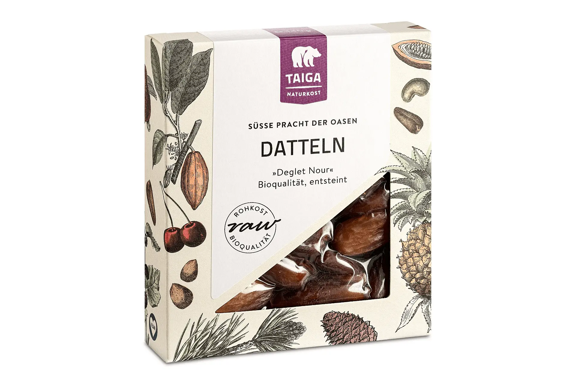 Datteln Deglet Nour, Bio, entsteint, Rohkost, 140 g Image